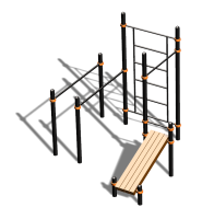 Спортивный комплекс воркаут ВС-98 в Омске