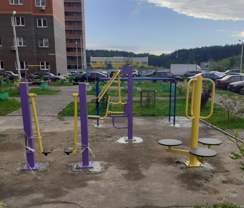 Монтаж спортивного оборудования в Омске в Омске