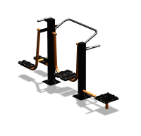 Уличный тренажер "Шпагат Шагомер Твистер" УТ302 в Омске