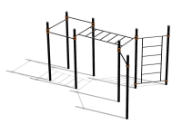 Спортивный комплекс воркаут ВС-117 в Омске