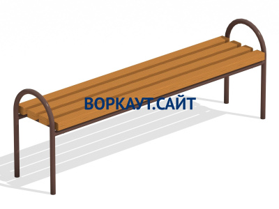 Лавочка парковая МАФ 1603 в Омске
