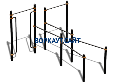 Спортивный комплекс воркаут ВС-197 в Омске