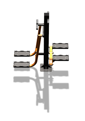 Уличный тренажер "Шпагат Степпер" УТ310 в Омске