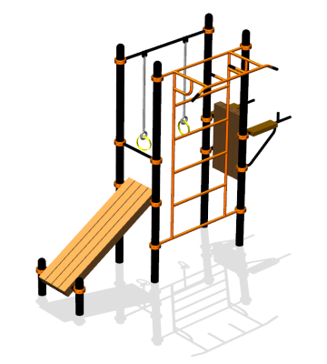 Спортивный комплекс воркаут ВС-78 в Омске