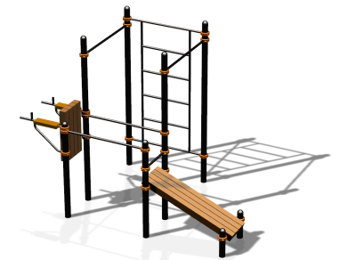 Спортивный комплекс воркаут ВС-82 в Омске