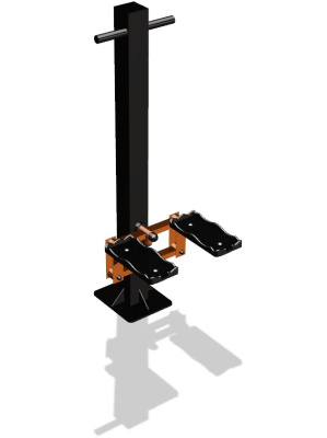 Уличный тренажер "Степпер ручка одинарный" УТ 116 в Омске