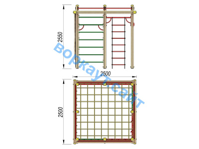 Детский спортивный комплекс ДСК 3110 в Омске