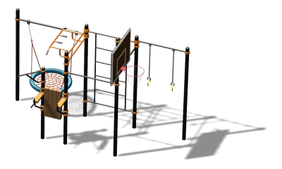 Спортивный комплекс воркаут ВС-104 в Омске