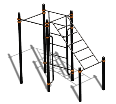 Спортивный комплекс воркаут ВС-193 в Омске