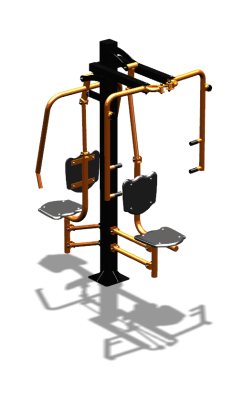 Уличный тренажер "Жим от груди Баттерфляй" УТ311 в Омске