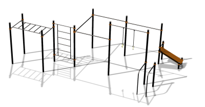 Спортивный комплекс воркаут ВС-153 в Омске
