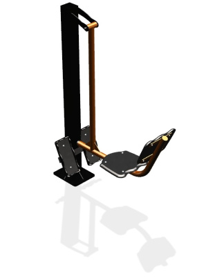 Уличный тренажер "Жим ногами одинарный" УТ 110 в Омске Уличный тренажер "Жим ногами одинарный" УТ 110 в Омске