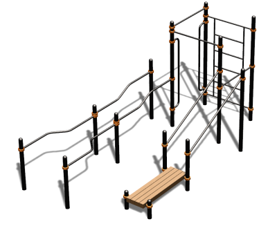 Спортивный комплекс воркаут ВС-194 в Омске