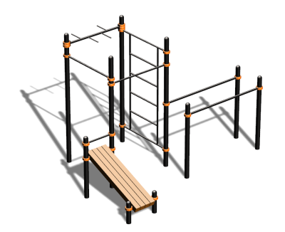 Спортивный комплекс воркаут ВС-91 в Омске