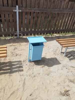 Урна с крышкой МАФ 1631 в Омске