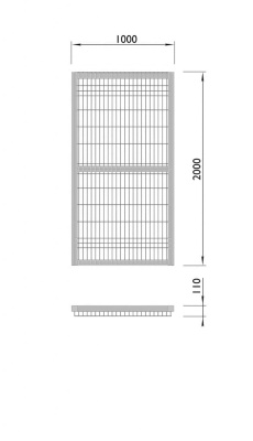 Калитка спортивной площадки МАФ 5105 в Омске Калитка спортивной площадки МАФ 5105 в Омске