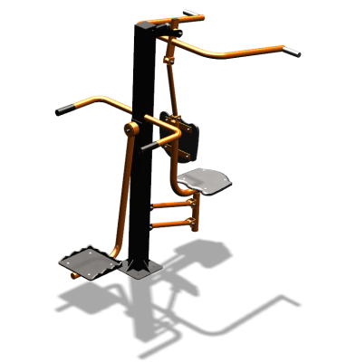 Уличный тренажер "Верхняя тяга Маятник" УТ338 в Омске