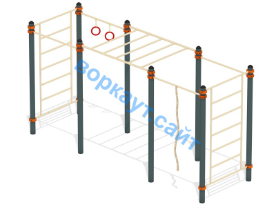 Воркаут комплекс гимнастический  ВС-24 в Омске