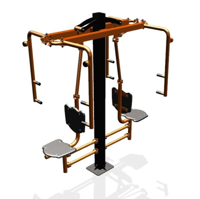 Уличный тренажер "Баттерфляй двойной"   УТ208 в Омске