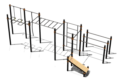 Спортивный комплекс воркаут ВС-77 в Омске