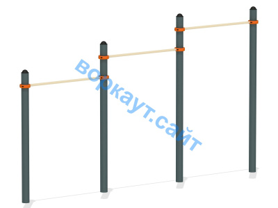 Турник тройной ВС-4 в Омске