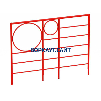 Шведская стенка с кольцами МАФ 3502 в Омске