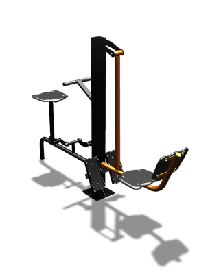 Уличный тренажер "Жим ногами Вело" УТ330 в Омске