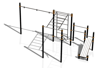 Спортивный комплекс воркаут ВС-87 в Омске