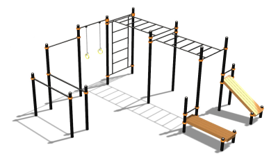 Спортивный комплекс воркаут ВС-71 в Омске