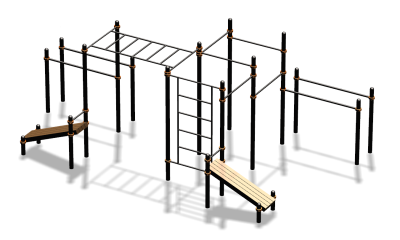 Спортивный комплекс воркаут ВС-100 в Омске