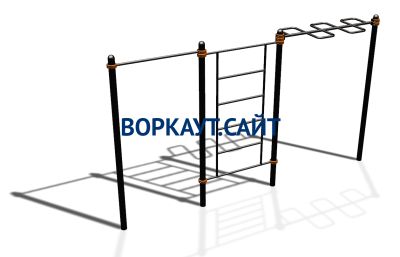 Спортивный комплекс воркаут ВС-129 в Омске