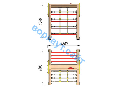 Детский спортивный комплекс ДСК 3201 в Омске