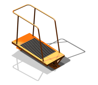 Уличный тренажер "Беговая дорожка" УТ 125 в Омске