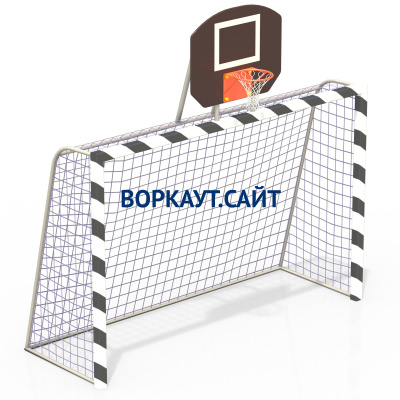 Ворота с баскетбольным щитом СИО 3512 в Омске Ворота с баскетбольным щитом СИО 3512 в Омске