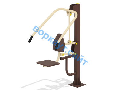 Уличный тренажер "Жим от груди" УТ 002 в Омске