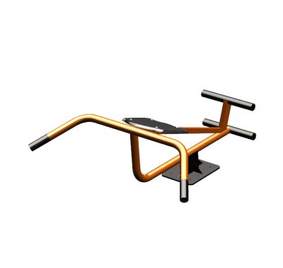 Уличный тренажер "Гиперэкстензия" УТ 108 в Омске