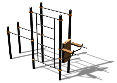Спортивный комплекс воркаут ВС-137 в Омске