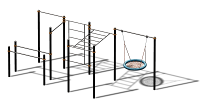 Спортивный комплекс воркаут ВС-105 в Омске