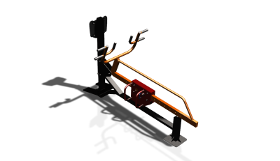 Силовой уличный тренажер  "Гребная тяга"  УТ414 в Омске