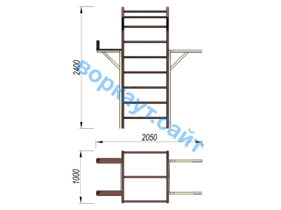 Детский спортивный комплекс 3 в 1 ДСК 3103 в Омске