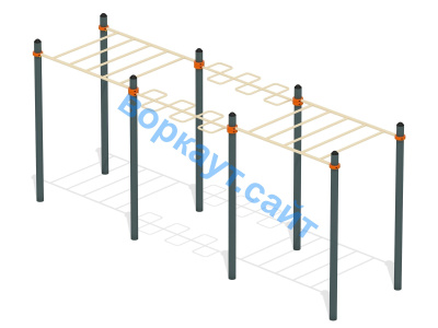 Воркаут комплекс рукоходов ВС-22 в Омске