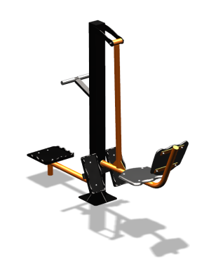 Уличный тренажер "Жим ногами Твистер" УТ305 в Омске