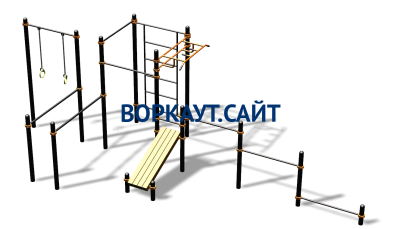Спортивный комплекс воркаут ВС-95 в Омске