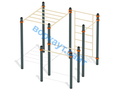 Спортивный комплекс воркаут ВС-48 в Омске