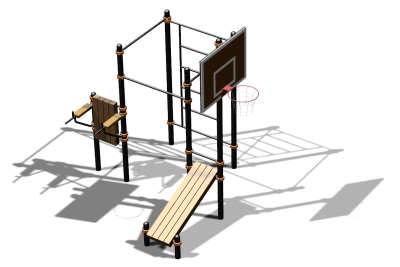 Спортивный комплекс воркаут ВС-155 в Омске