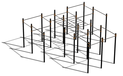 Спортивный комплекс воркаут ВС-136 в Омске