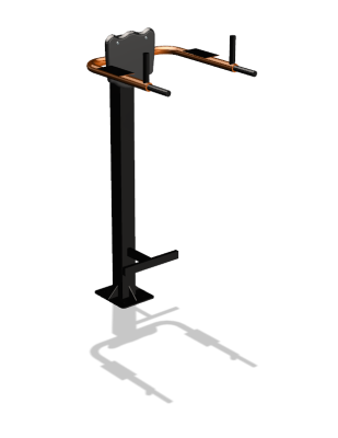 Уличный тренажер «Брусья-пресс» УТ 109 в Омске