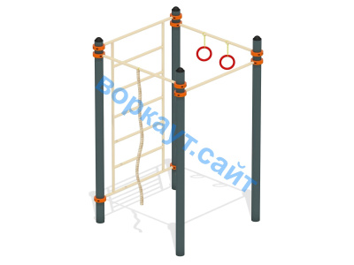 Воркаут комплекс ВC-18 в Омске Воркаут комплекс ВC-18 в Омске