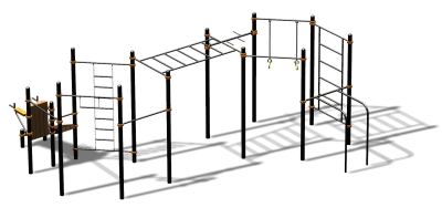 Спортивный комплекс воркаут ВС-86 в Омске