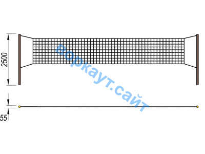 Волейбольные стойки СИО 3515 в Омске